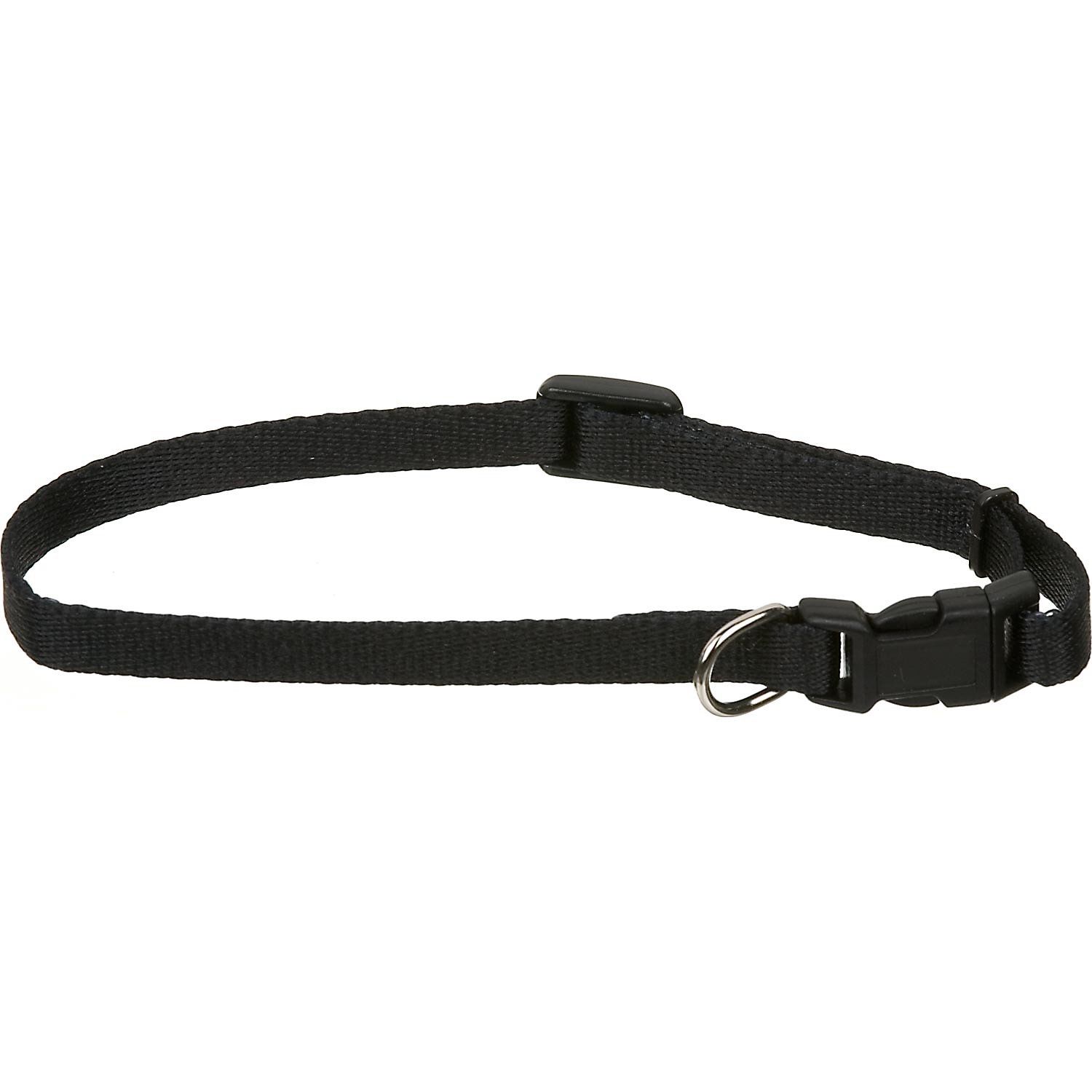 Li l Pals Adjustable Nylon Collar - Black
