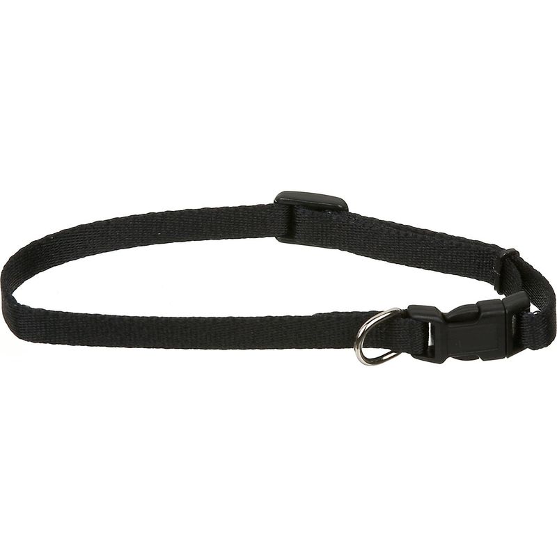 Li l Pals Adjustable Nylon Collar - Black