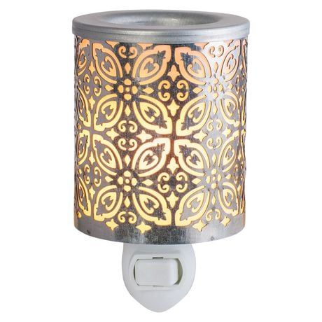 Scentsationals Accent Warmer Tania Silver 6In (H)