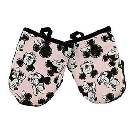 Disney Minnie and Mickey 2pk Mini Oven Mitts Pot Holder Set