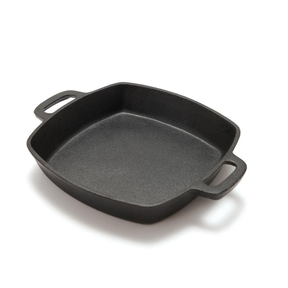 grillpro 91658 cast iron square pan