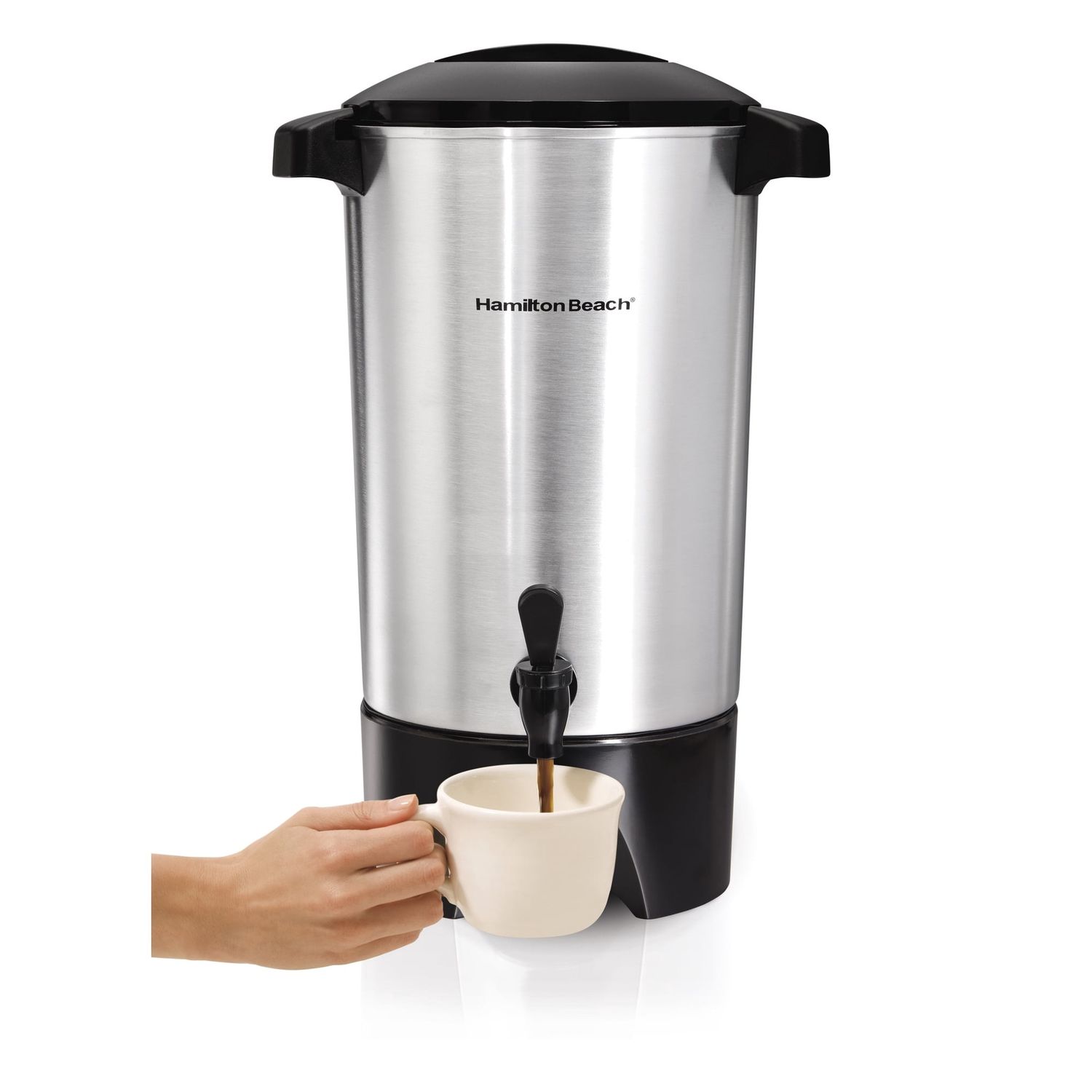 COFFEE MKR 42C URN BRSH AL
