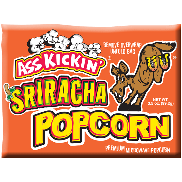 Ass Kickin' Sriracha Popcorn