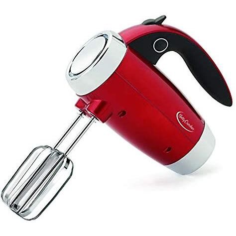 Betty Crocker Hand Mixer - Red Metallic*