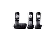 Panasonic 3 Handset Cordless Phone With Digital Answering Machine-(KX-TG443C)