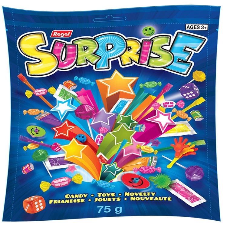 Confiserie Regal Confections Regal Confections Surprise Bag - 75g - Candy, Toys, Novelty 75g