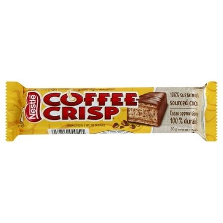 Nestle Coffee Crisp Chocolate Bar 18pk {Imported from Canada}