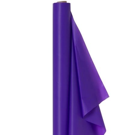 Purple, Plastic Tableroll, 40" x 100', 1 Per Pack