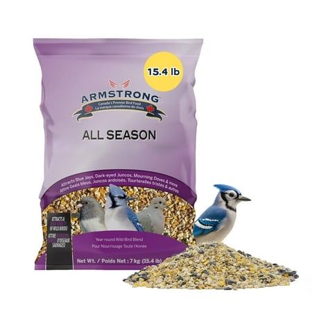 Armstrong Wild Bird Food All Season Bird Seed Blend 15.4lbs