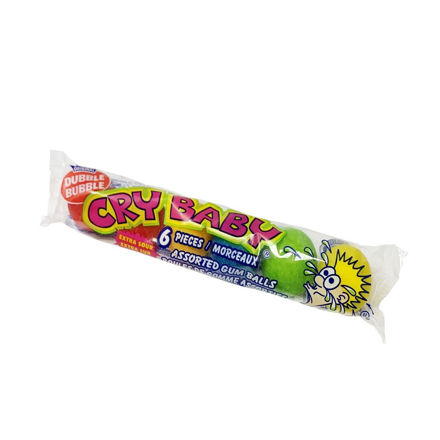 Cry Baby Dubble Bubble Tube Gum (66g) 9"