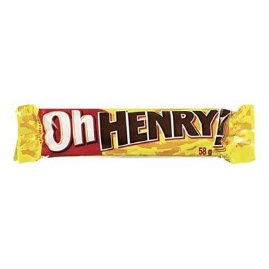 Hershey Oh Henry Chocolate Bars 58g/2.04oz/ bar Box of 24 {Imported from Canada}