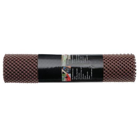 IH Casa Decor Anti Slip Pvc Mat (Chocolate) (12 X 59 ) - Set of 6