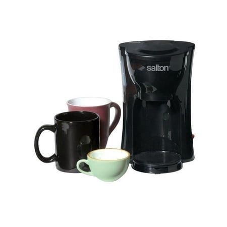Salton Space Saving 1 Cup Coffee Maker FC1205 Black