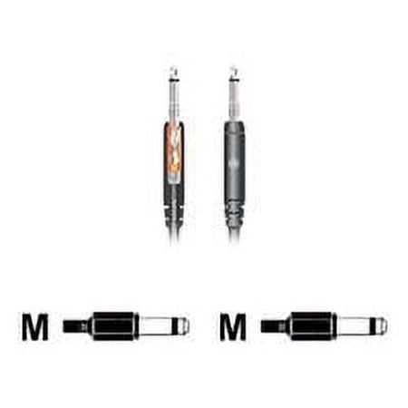 Planet Waves Classic Instrument - Audio cable - phone mono 6.3 mm (M) - phone mono 6.3 mm (M) - 15 ft - coaxial