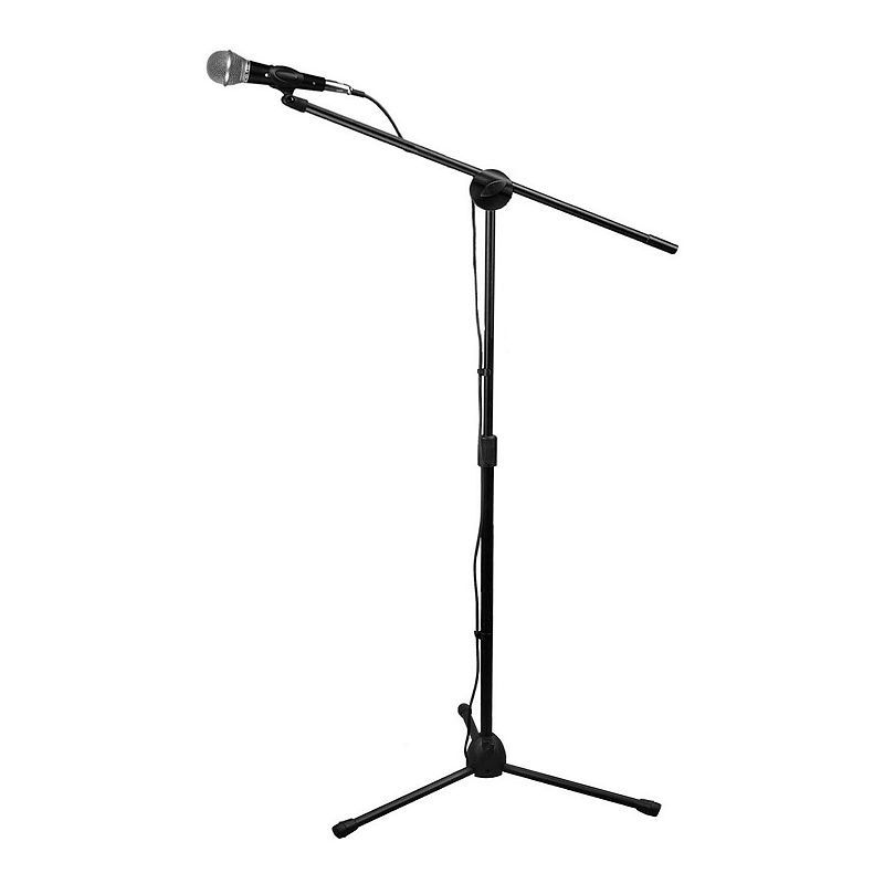 Technical Pro Tripod Stand, Microphone, Boom, Carrying Bag, Cable &amp; Adapter Set - MC1ST