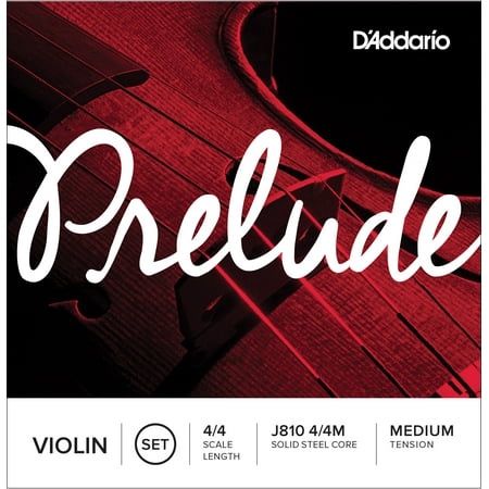 D Addario Prelude Violin String Set 4/4 Scale Medium Tension