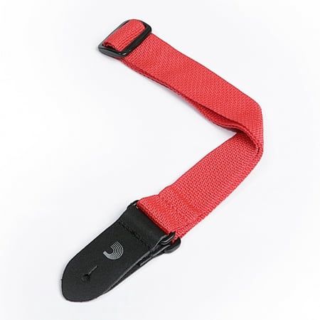 Planet Waves PWSUKE301 1.5-Inch Polypropylene Ukulele Strap - Red