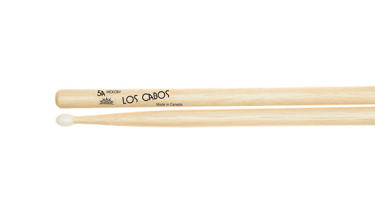 LCD5AHN-U 5A Nylon Tip Hickory Drumsticks