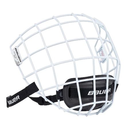 Bauer Profile II Ice Hockey Helmet Face Mask Cage w Mounting Hardware Certified