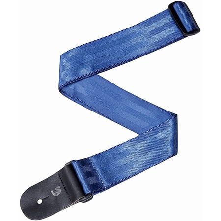 D Addario Seat Belt Guitar Strap 50 mm Blue