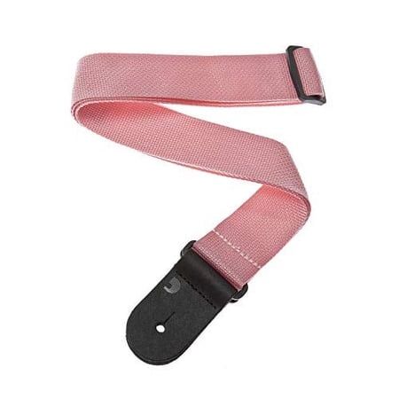 D Addario Polypropylene Guitar Strap Pink