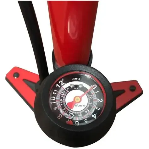 Active - Floor Bike Pump with Gauge