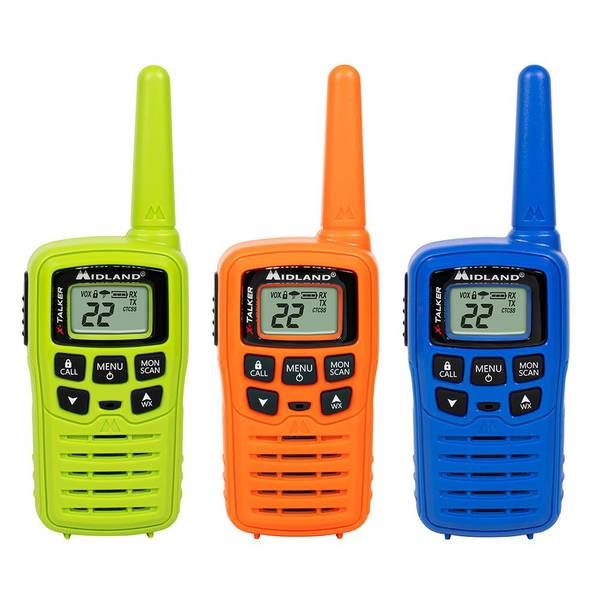 Midland X-Talker Two Way Radios - Multi-Color