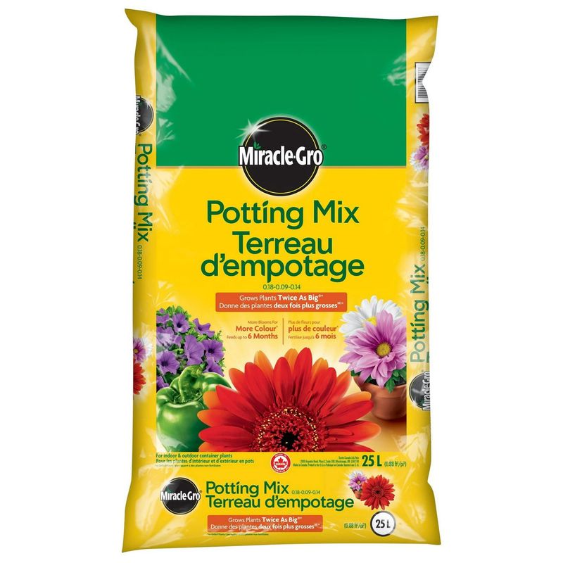 Miracle-Gro Potting Soil Mix 25l 25 L