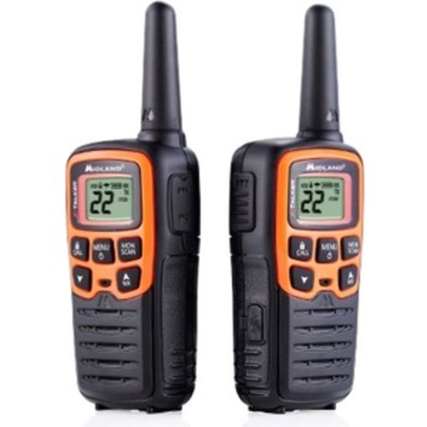Midland - X-TALKER 28-Mile, 22-Channel FRS 2-Way Radios (Pair) - Orange