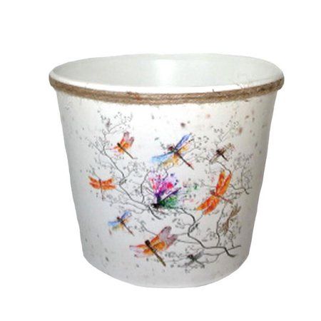 KOPPERS HOME LARGE FLORAL PLANTER - PACK OF 3