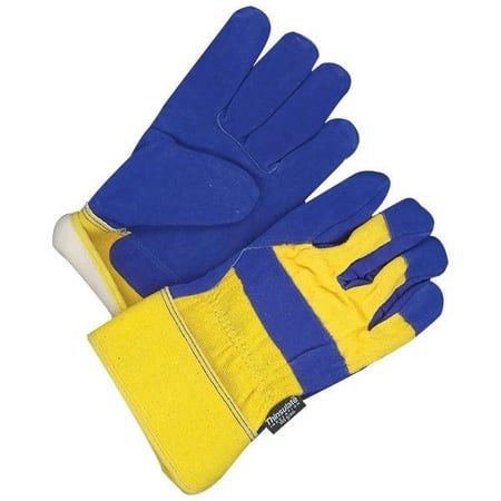 30-9-473TFL-X2L Fitter Glove Split Cowhide Lined Thinsulate™ C100 Blue/Gold Size X2L