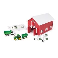 9089358 John Deere Farm Playset Toy&amp;#44; Multi Color - 24 Piece