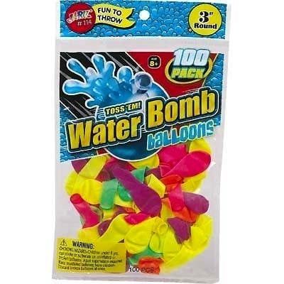 Ja-Ru Balloon 100-Count Water Bomb (Pack of 6)