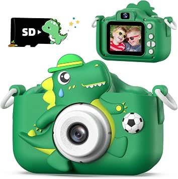 Kid's Camera - Green Dinosaur