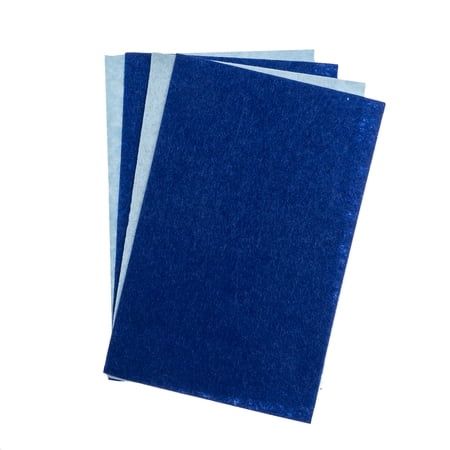 John Bead GoodFelt Beading Foundation - Blue and Light Blue 4 Sheets 5 x 8