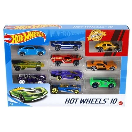 Hot Wheels 10-Pack (Styles May Vary)