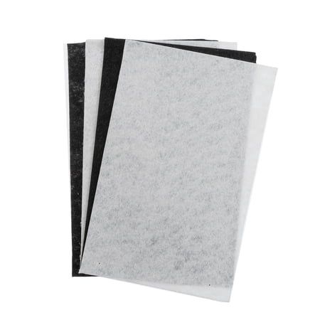 John Bead GoodFelt Beading Foundation - Black and White 4 Sheets 5 x 8