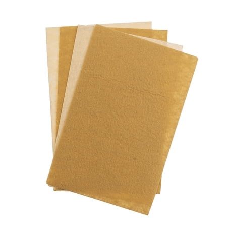 GoodFelt Beading Foundation 1.5mm 5x8in 4pcs Light Brown and Cream