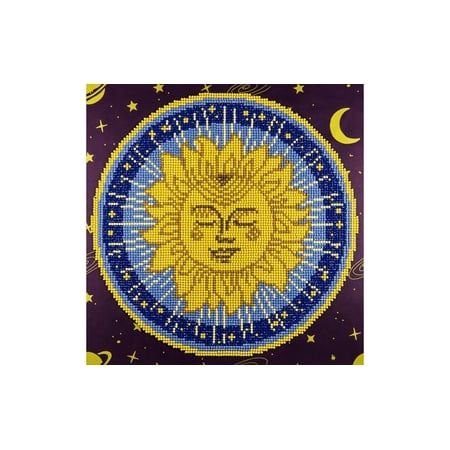 Diamond Art 12 x 12 Intermediate Sun Mandala Kit 1 Each