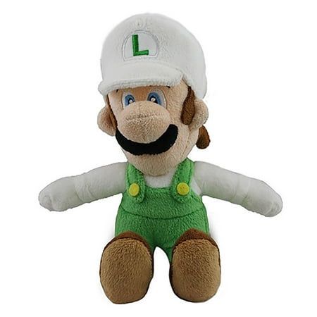 For Nintendo Super Mario Fire Luigi Plush Toy 9