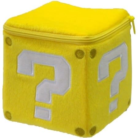 Insten Nintendo Super Mario Coin Box Plush Toy 5 Inches
