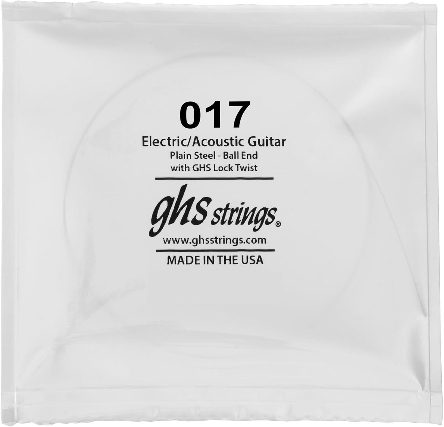 GHS Single Guitar String - 017*