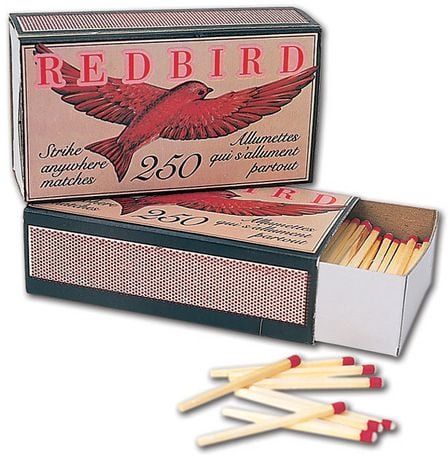 World Famous Sales Of Canada Inc World Famous Redbird Strike Anywhere Matches