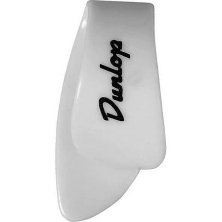 Dunlop Plastic Guitar Thumbpicks Small White 12-Pack