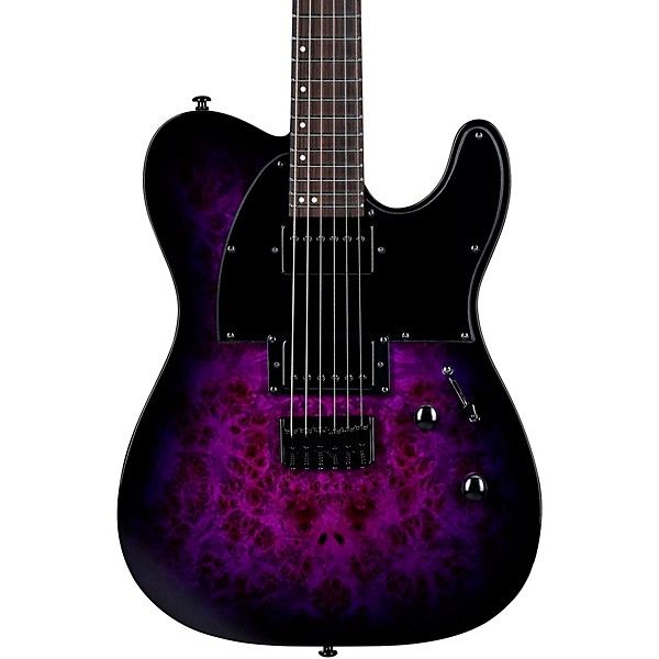 ESP Ltd LTE200DX Electric Guitar - Purple Burst
