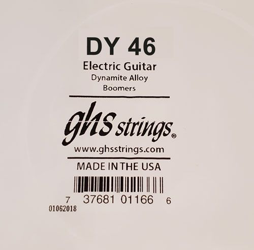 GHS Single Electric Guitar String - DY46*