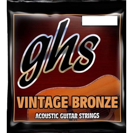 GHS Guitar Strings Acoustic 12-String Light 11-48 Vintage Bronze