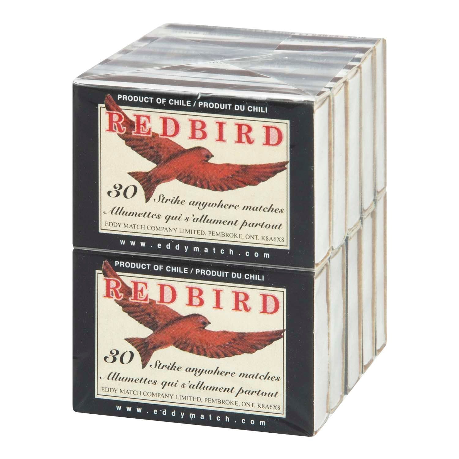 Redbird Matches - 30 Pk
