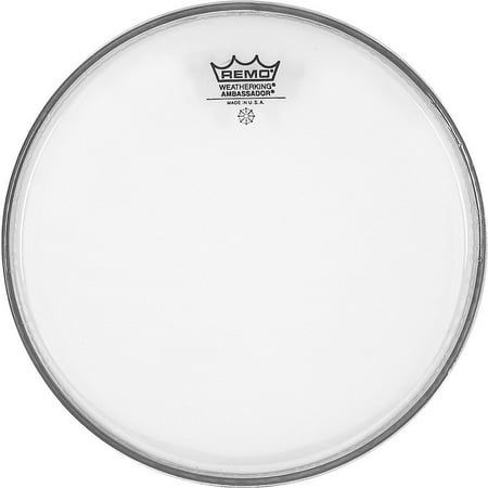REMO 13 Ambassador HAZY SNARE Head