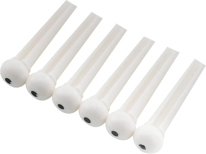 Profile Bridge Pin - White with Black Dot